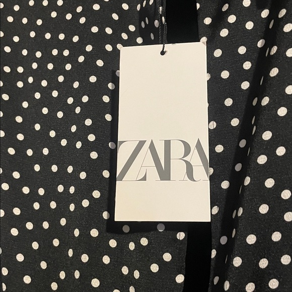 Zara Black and White Patterned Jumpsuit new with tags - Picture 8 of 8
